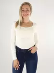 Only Shirt 2-way off-white - Women's long sleeved shirts - 136542 - 3