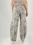 Only Jeans HW CAMO BARREL PANT smokey olive/camo - Women's jeans - 141482 - 2