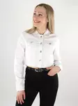 Only women's short denim jacket Wonder Cropped white - Women's denim jackets - 138022 - 1