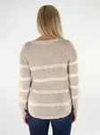 Only Sweater xo simply taupe/eggnog - Women's knitwear - 136662 - 2