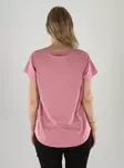 Only Play T-Shirt ONPAUB-SAVE ON LOOSE Lilac/v.Deco ro - Womens's sports T-shirts - 141312 - 2