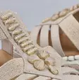 Rieker women's wide-last sandals 66201-62 beige - Rieker women`s sandals - 140622 - 6