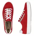 Rieker women's suede sneakers L59L1-33 red - Rieker women`s sneakers - 137742 - 4