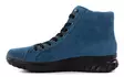 Rieker women's leather ankle boots 59010-12 blue - Rieker ankle boots - 137212 - 2