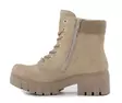 Rieker women's ankle boots 74532-60 beige - Rieker ankle boots - 139272 - 2