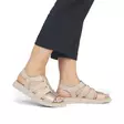 Rieker women's sandals V9101-62 beige - Rieker women`s sandals - 135652 - 5