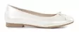Tamaris ballerinas with bow tie detail 22105-44 pearl - Ballerinas - 138202 - 2