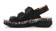 Think! women's sandals 000587-0060 Cambio black - Women's work shoes - 136412 - 2