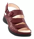 Think! women's sandals Cambio 000587-5080 burgundy - Women's work shoes - 137772 - 3
