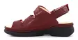 Think! women's sandals Cambio 000587-5080 burgundy - Women's work shoes - 137772 - 2