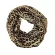 Veniz leopard print tube scarf 62582 brown - Women's scarfs - 138322 - 2