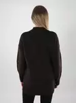 Vero Moda women's sweater Oversize chocolate torte - Women's knitwear - 139892 - 2