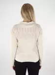 Vero Moda women's sweater Nordic birch/w. silver - Women's knitwear - 136822 - 2