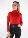 Vero Moda women's polo shirt Rollneck salsa - Women's long sleeved shirts - 137002 - 1