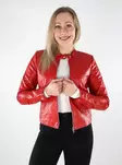 Vero Moda women's jacket Favodream Coated salsa - Women's leather- and pu-jackets - 137582 - 1