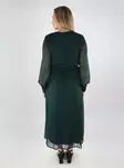 Vila dress V-Neck LS Midi scrab - Dresses and tunics - 138942 - 2