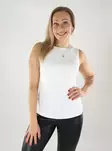 Vila women's top U-Neck optical snow - Women's tank tops - 139332 - 2