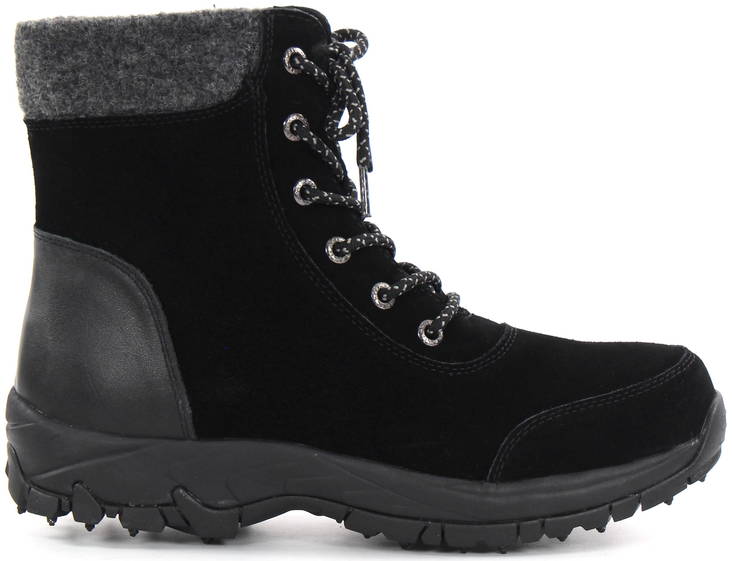 Askel Studded Traction Shoes VLB200116, Black - Women's ankle boots - 132472 - 1