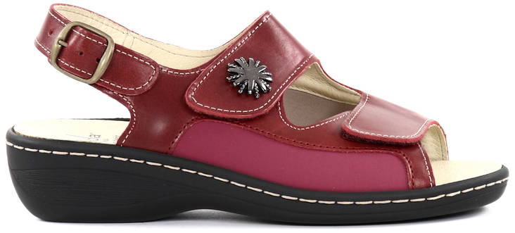 Belvida Sandals 10301, Red - Women's work shoes - 127712 - 1