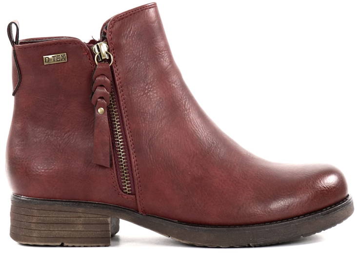 Duffy Ankle Boots 87-80508, Red - Women's ankle boots - 127542 - 1