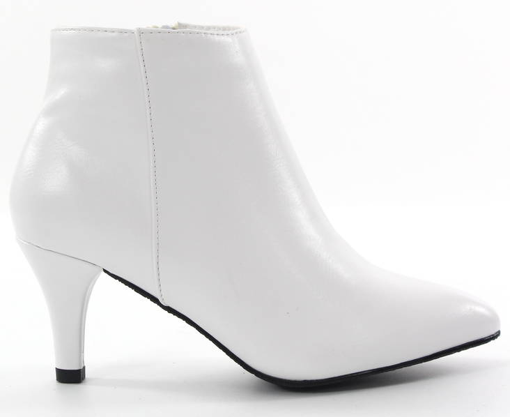 Duffy Ankle Boots 97-85601, White - Women's ankle boots - 122282 - 1