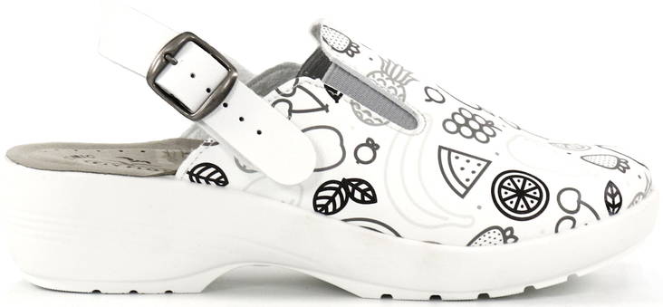 Fly Flot Work Shoes 1023, White - Women's work shoes - 128312 - 1