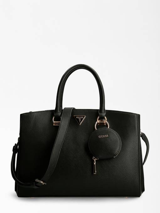 Guess Shoulder Bag Alexie, black webstore