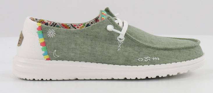 HEYDUDE Shoes 40054-337 Wendy Boho Olive - Women's walking shoes - 133682 - 1