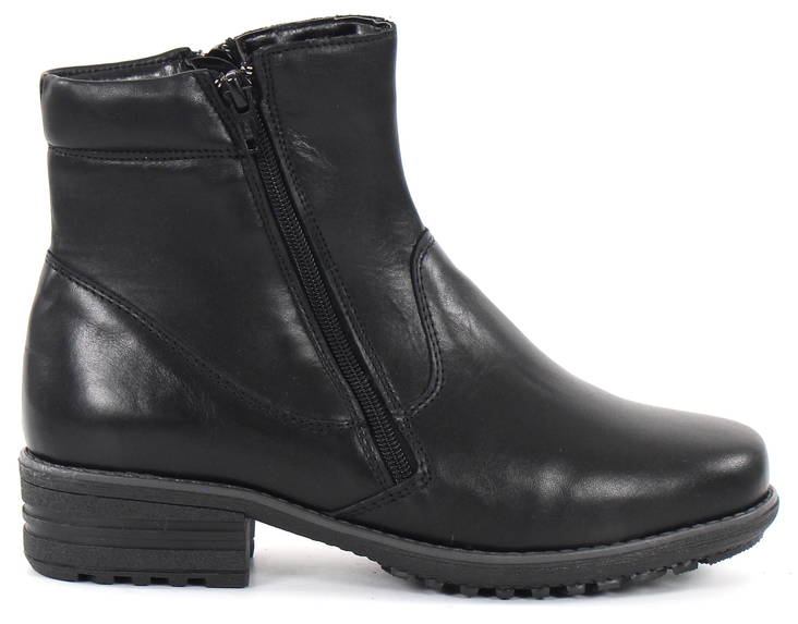 Ilves Leather Ankle Boots 2260, Black - Women's ankle boots - 132112 - 1