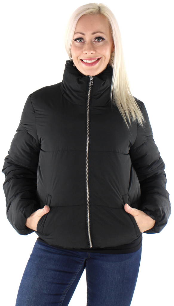 JDY Lightweight Padded Jacket Newerica, Black - Women's light winter jackets - 127012 - 1