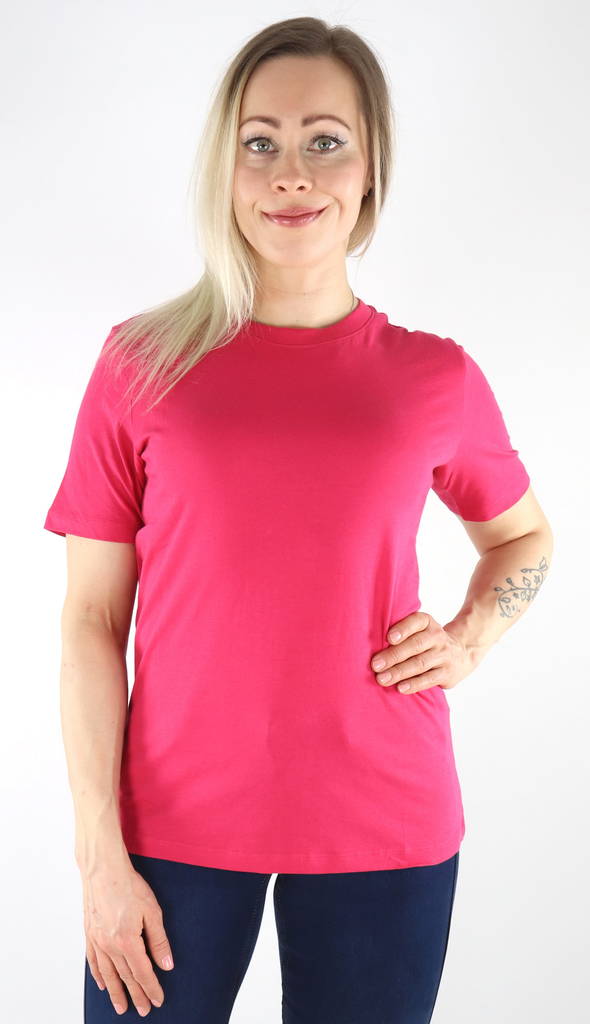 JJXX T-Shirt regular bright rose - Women's T-shirts - 130492 - 1