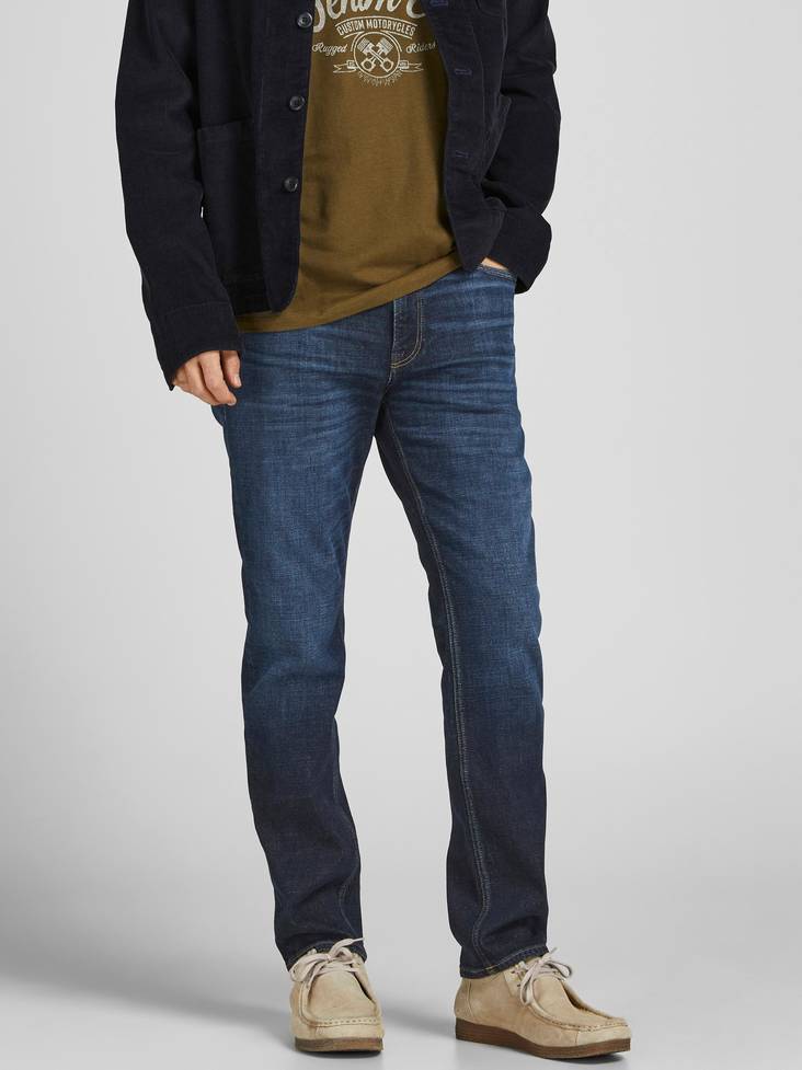 Jack&Jones Jeans Clark org 518, blue - Men's jeans - 131352 - 1