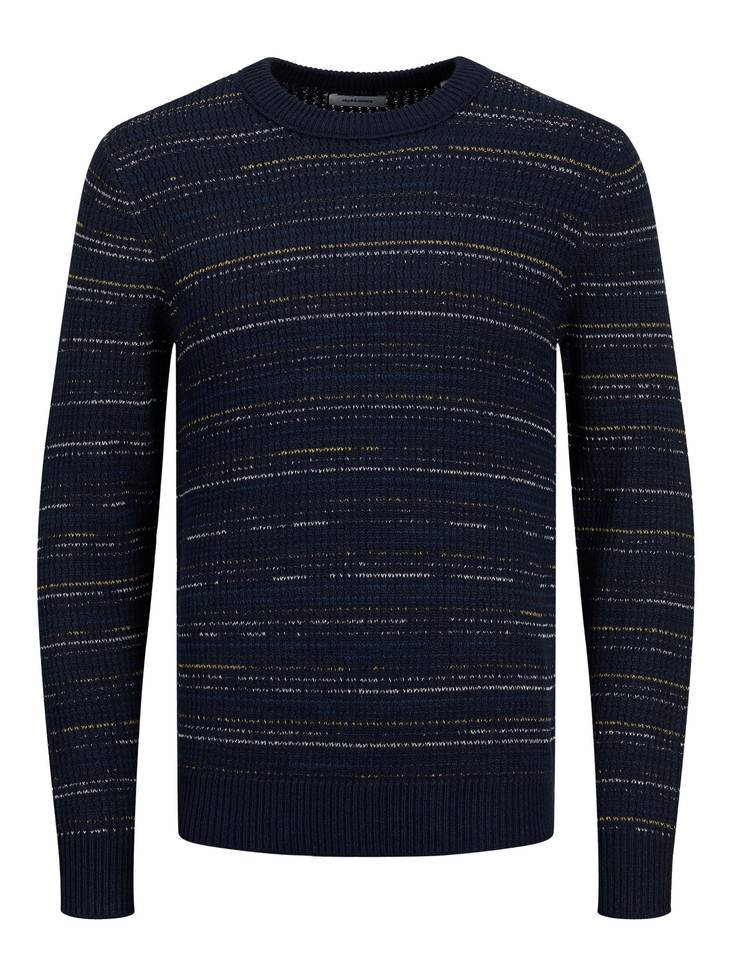 Jack&Jones Sweater Groove navy blazer - Men's knitwear - 129922 - 1