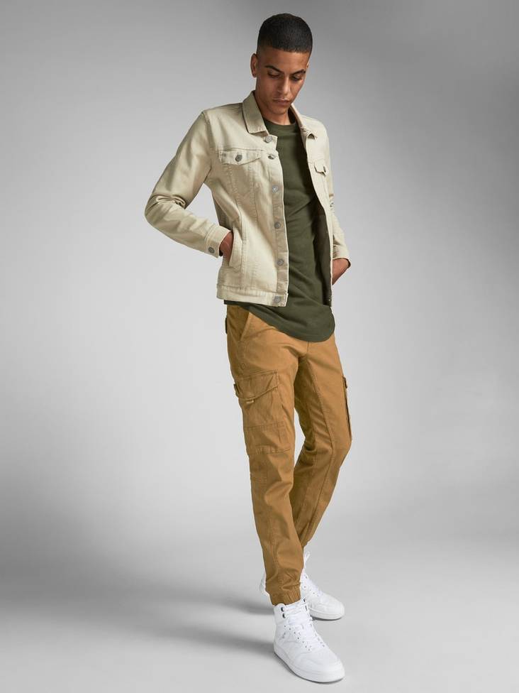 Jack&Jones Cargo Pants Paul Flake brown - Men's trousers - 133922 - 1