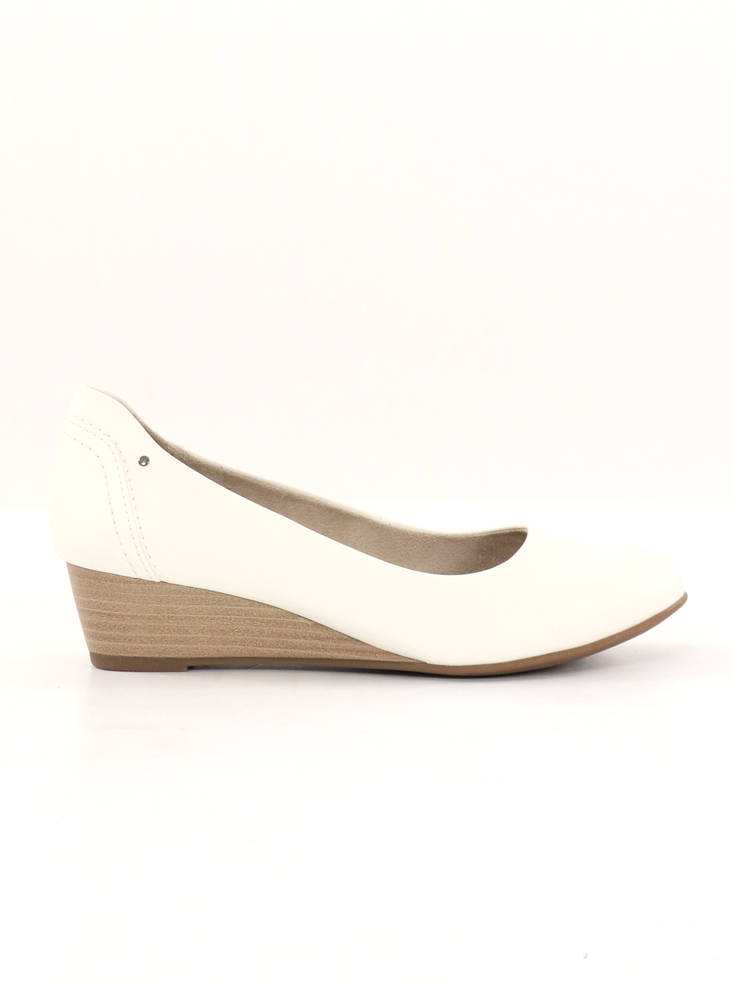 Jana wedge pumps 22376-42 white - Women's pumps and high heels - 135622 - 1