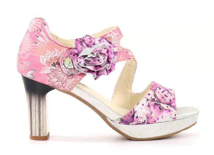 Laura Vita Sandals Hicao 0523 fushia - Women's sandals - 135412 - 1