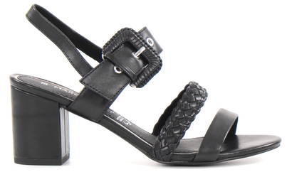 marco tozzi black sandals