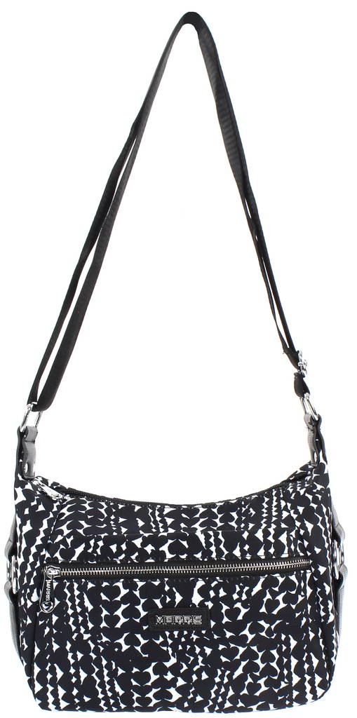 Nabo Bag NK2188 Marris, Black/White - Handbags - 130932 - 1