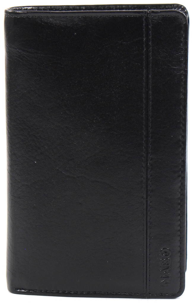 Nabo leather Wallet NK182, Black - Wallets - 130652 - 1