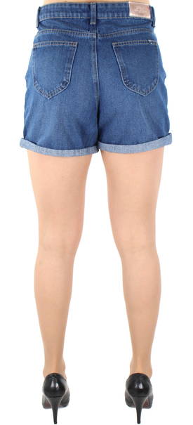 only denim shorts