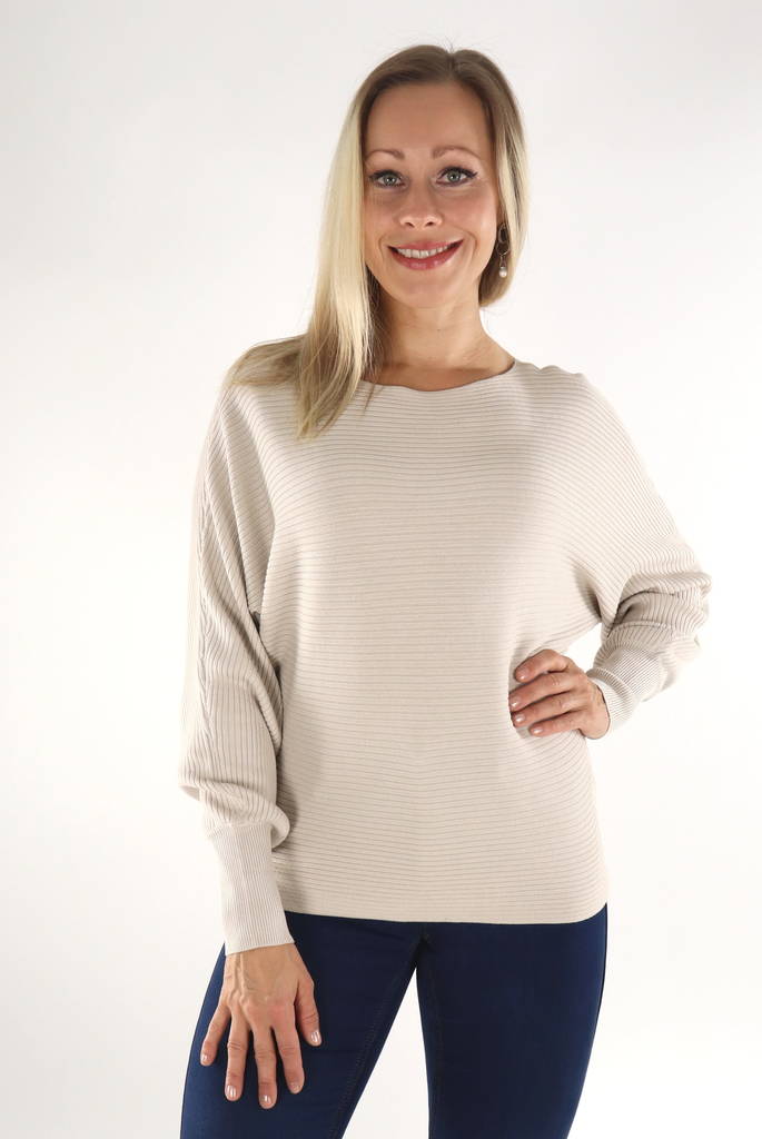 Only Sweater short pumice stone - Women's knitwear - 134252 - 1