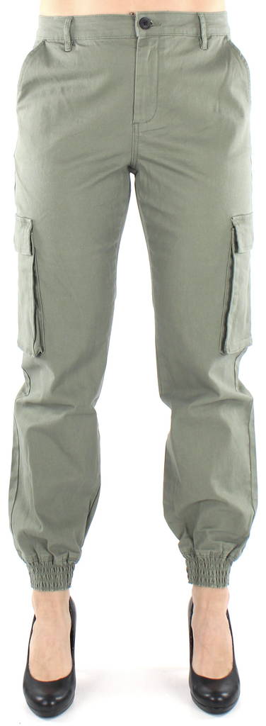 Only Cargo Trousers Madea, Green - Women's trousers - 126792 - 1