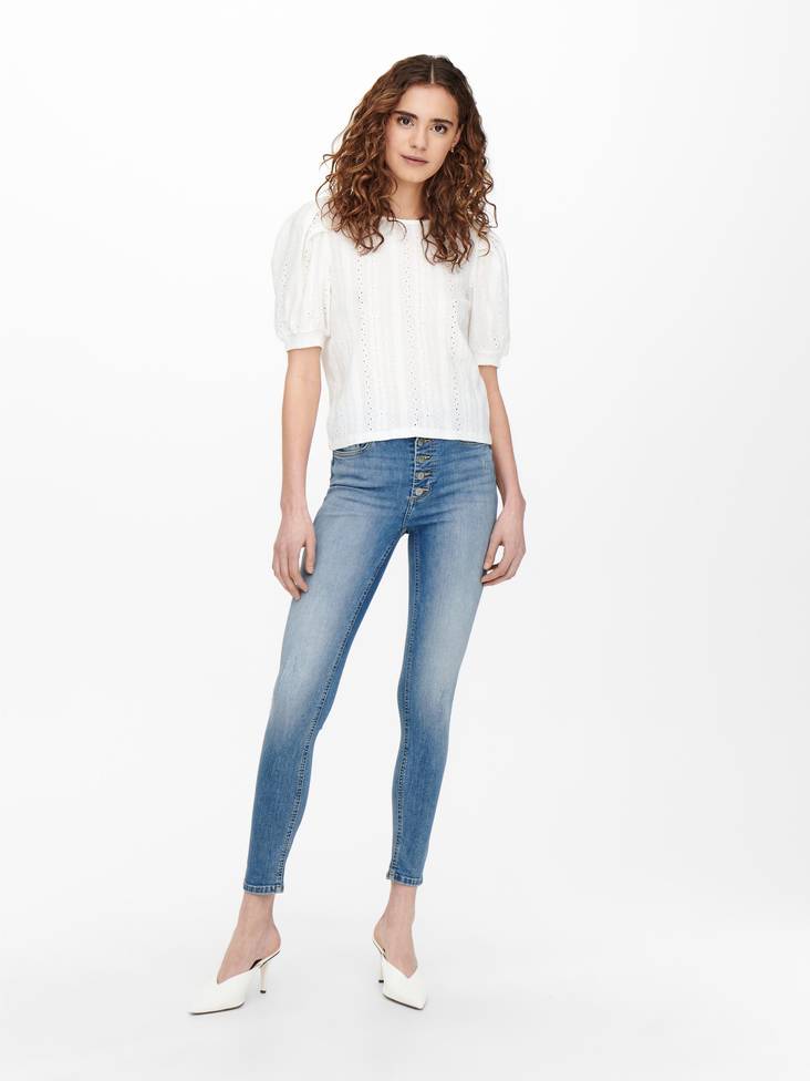 Only Jeans Blush hw ankle, light blue - Women's jeans - 131272 - 1