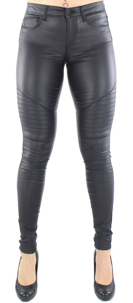 Only women's Pants New royal reg coated, Black - Women's trousers - 127262 - 1