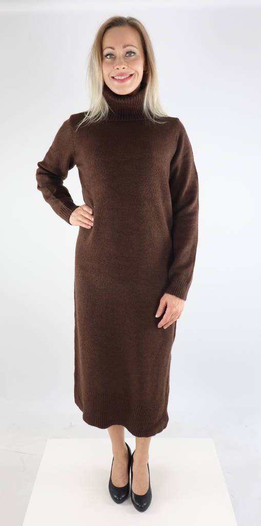 Only Knitted Dress chinory coffee - Women's knitwear - 131852 - 1