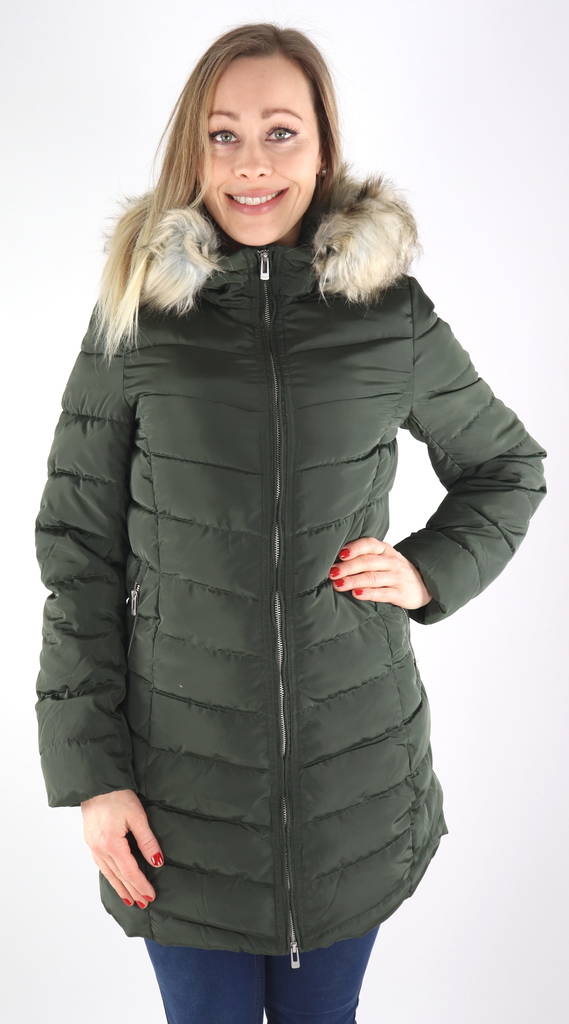 Only Winter Coat Newellan hood rosin - Women's winter jackets - 132492 - 1