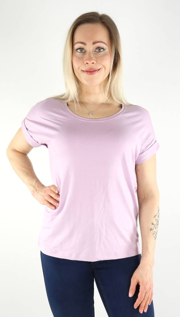 Only T-Shirt Moster o-neck lavender frost - Women's T-shirts - 130352 - 1