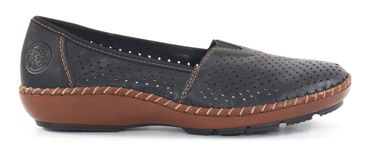 Rieker Walking shoes 44854-00 black - Rieker women`s walking shoes - 133442 - 1