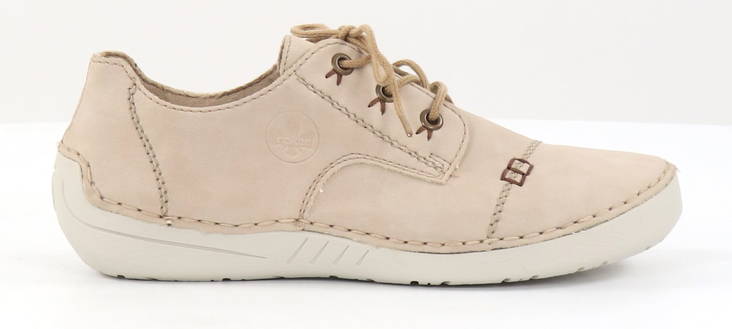 Rieker Walking Shoes 52520-62, beige - Rieker women`s walking shoes - 132952 - 1