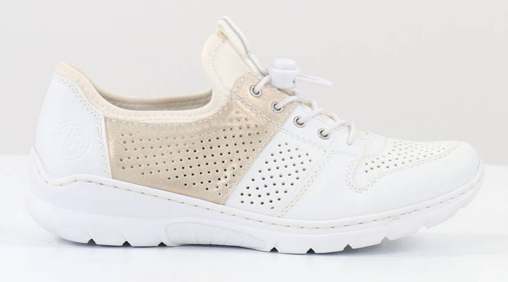 Rieker Walking shoes L3254-80 white/multi - Rieker women`s walking shoes - 133152 - 1